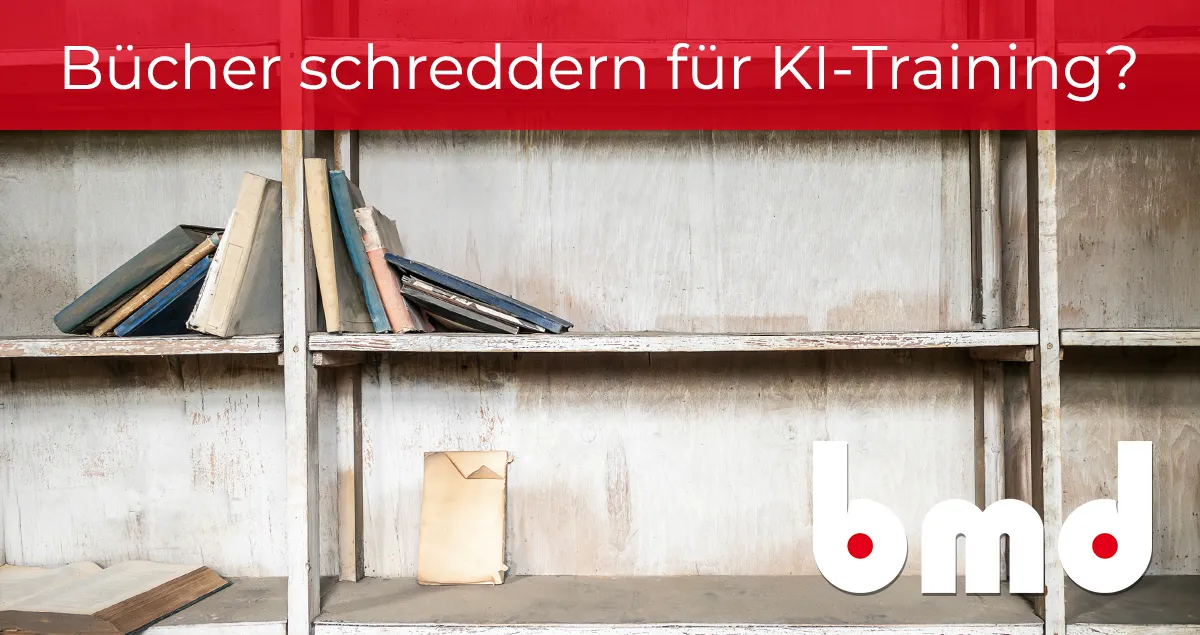 Bücher schreddern für KI-Training?
